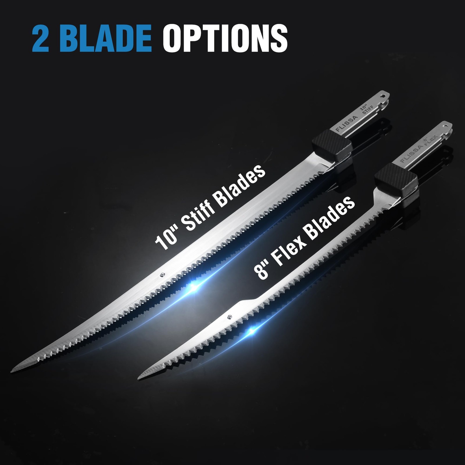 Replacement 8″ Flex Blade for Electric Fillet Knife in Polished Stainless Ste…