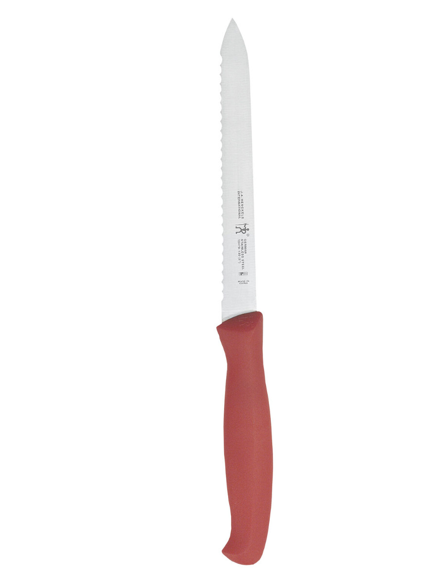 JA Henckels Paring Knife Serrated Utility Peeling Vegetable Parer Colored Knives