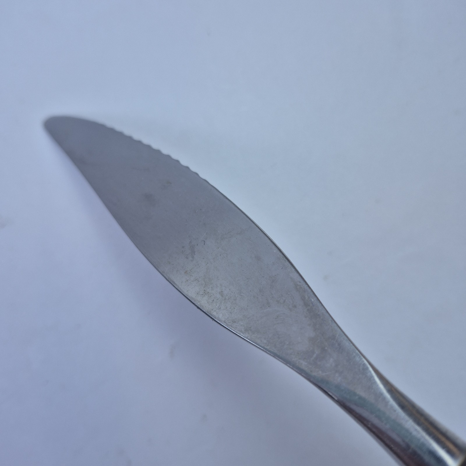 5 Fleetwood Steak Knives Stainless Danish MCM Teak Handle Vintage Set of 5 Wood