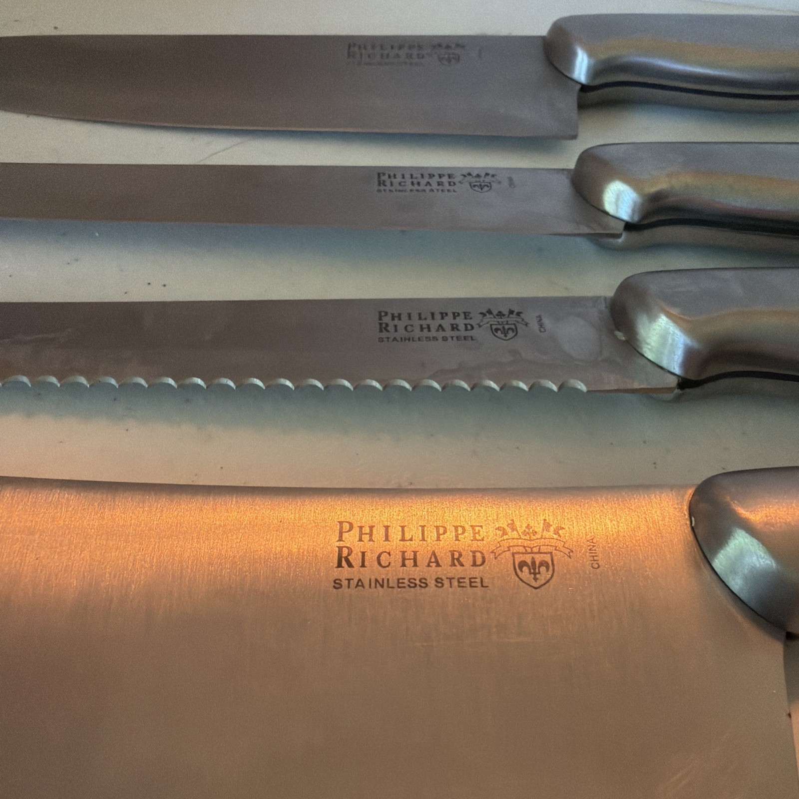 Philippe Richard Cleaver Knife Chopper Butcher Bread Butcher Stainless Steel