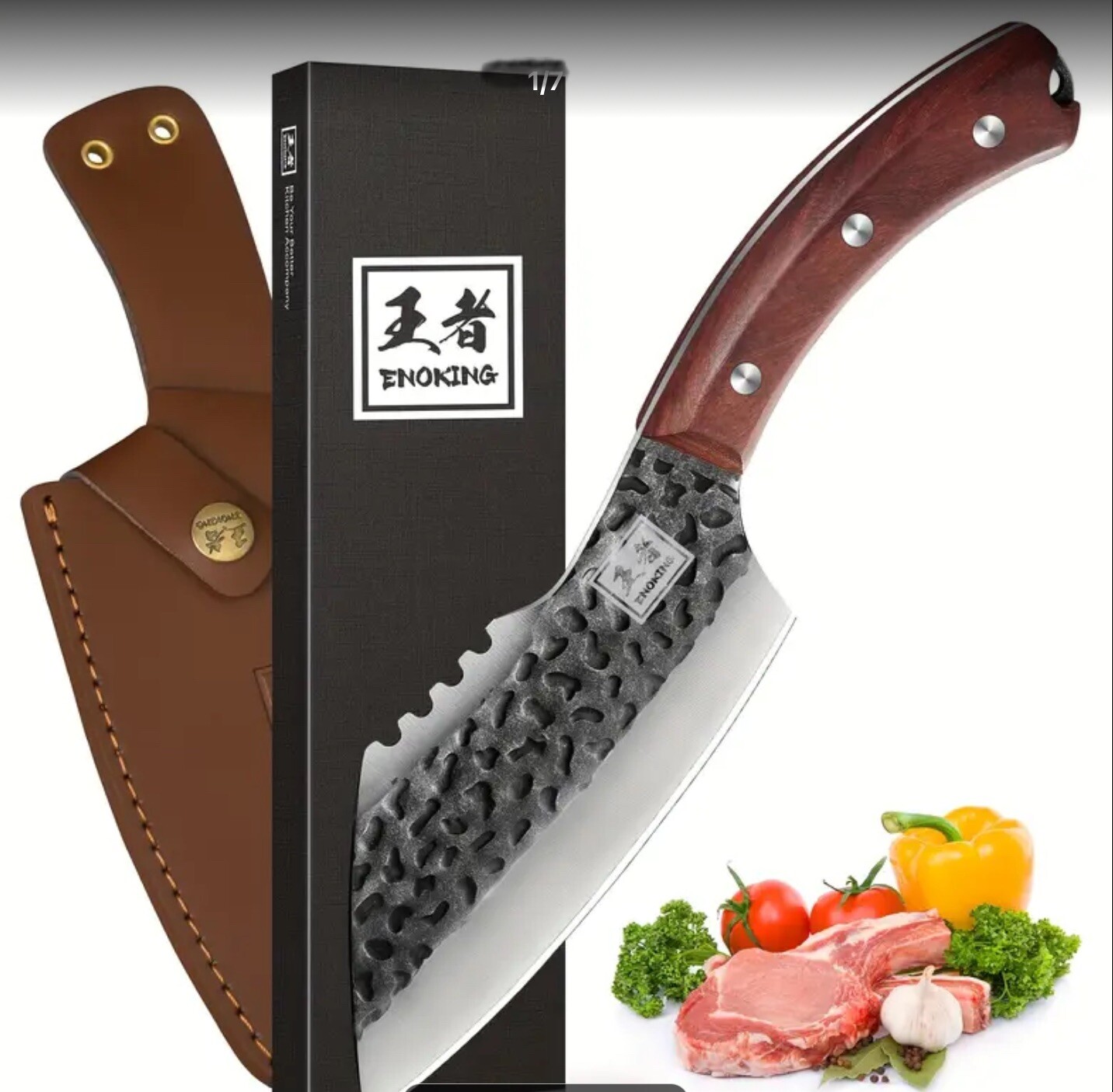 Enoking Chefs Knife Knife With Sheath