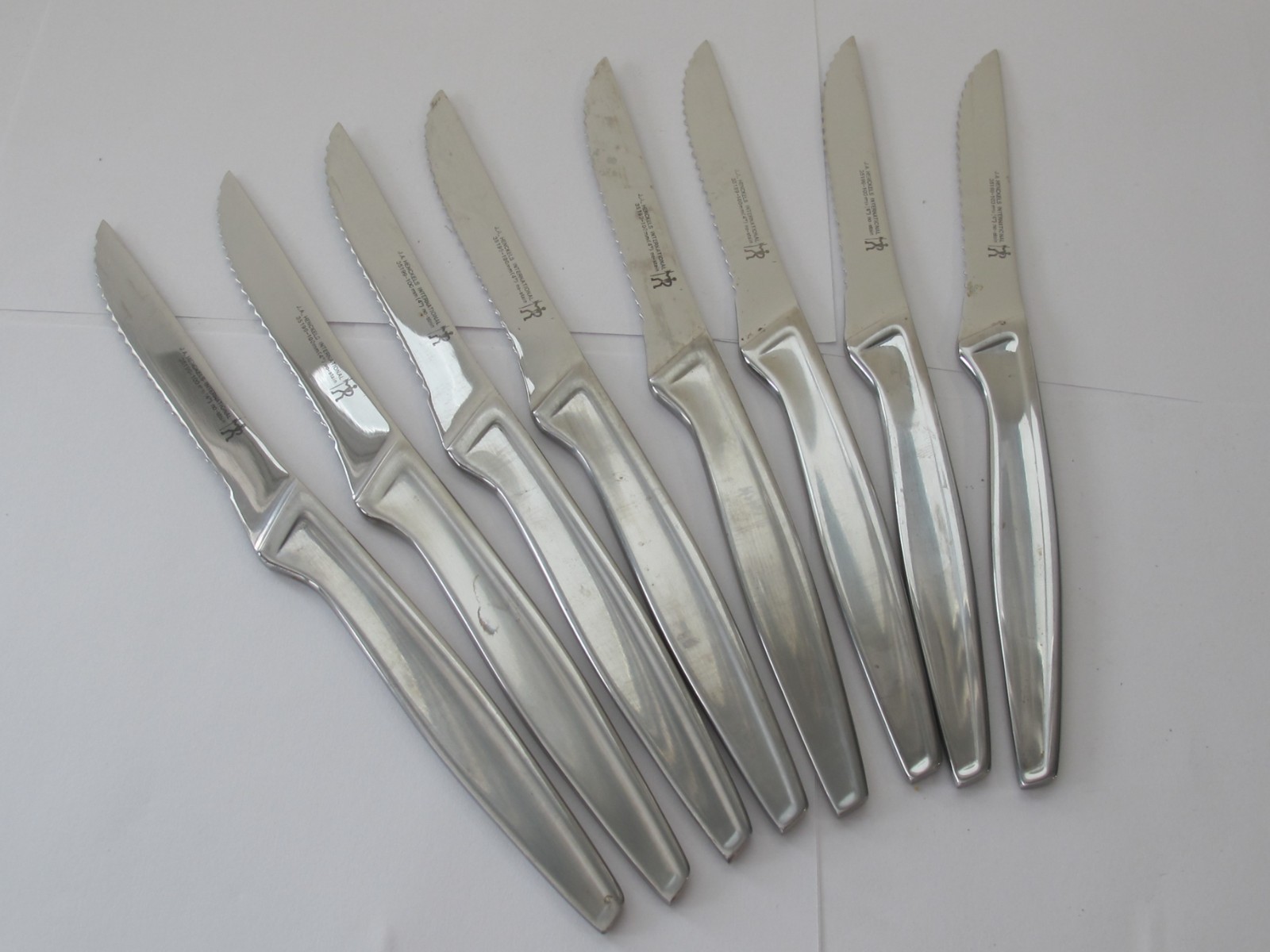 8 – Pcs Set J.A. HENCKELS Stainless Steel Steak Knife 4″ 35199-100mm