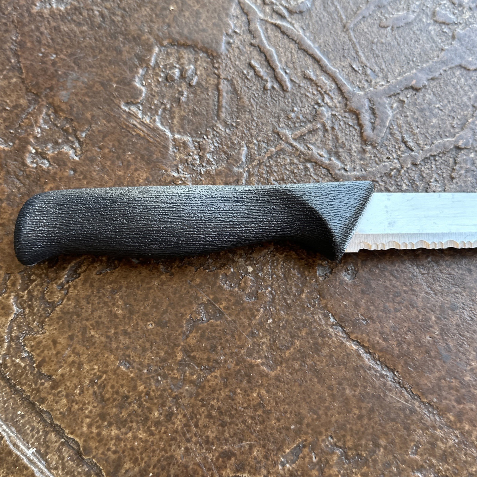 PAMPERED CHEF 9 inch Blade – Serrated BREAD KNIFE – Stainless #1285