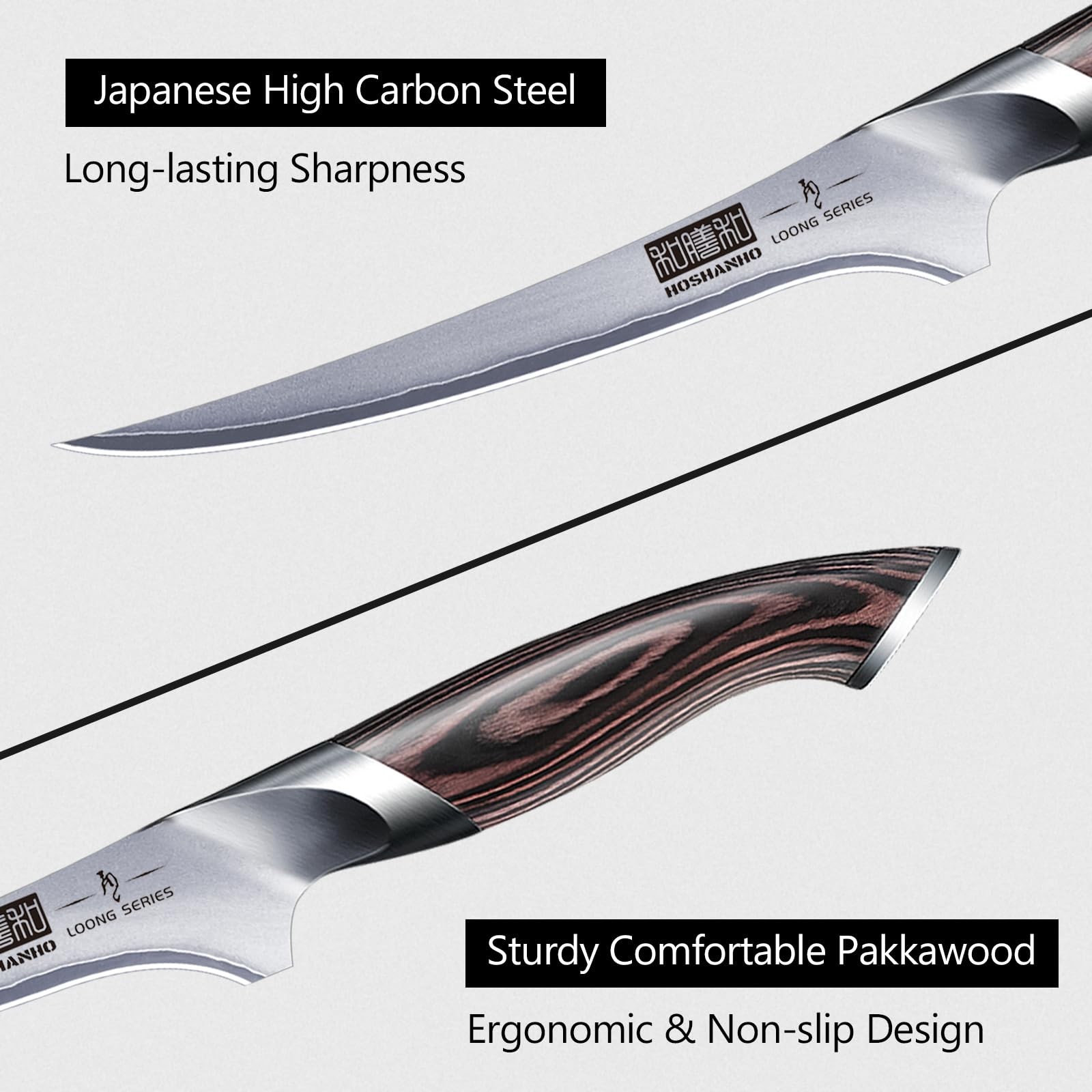 HOSHANHO Ultra Sharp Japanese High Carbon Steel Knife Fillet knife Chef Knife