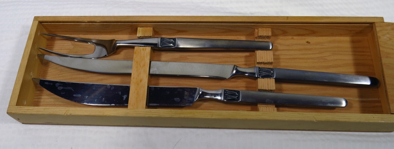 Stainless Steel Imperial Carving Knife Set w/ Storage Box