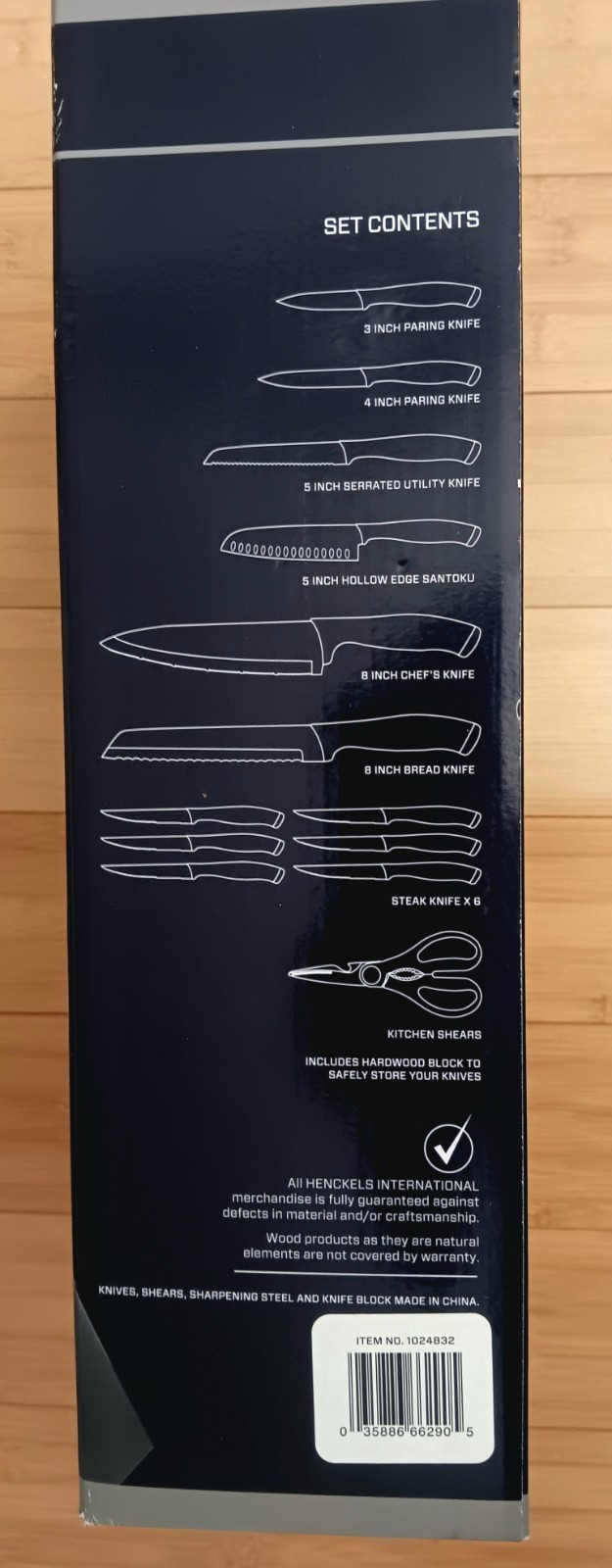 ZWILLING J.A. HENCKELS Silvercap 14 Piece Knife Block Set (NEW)
