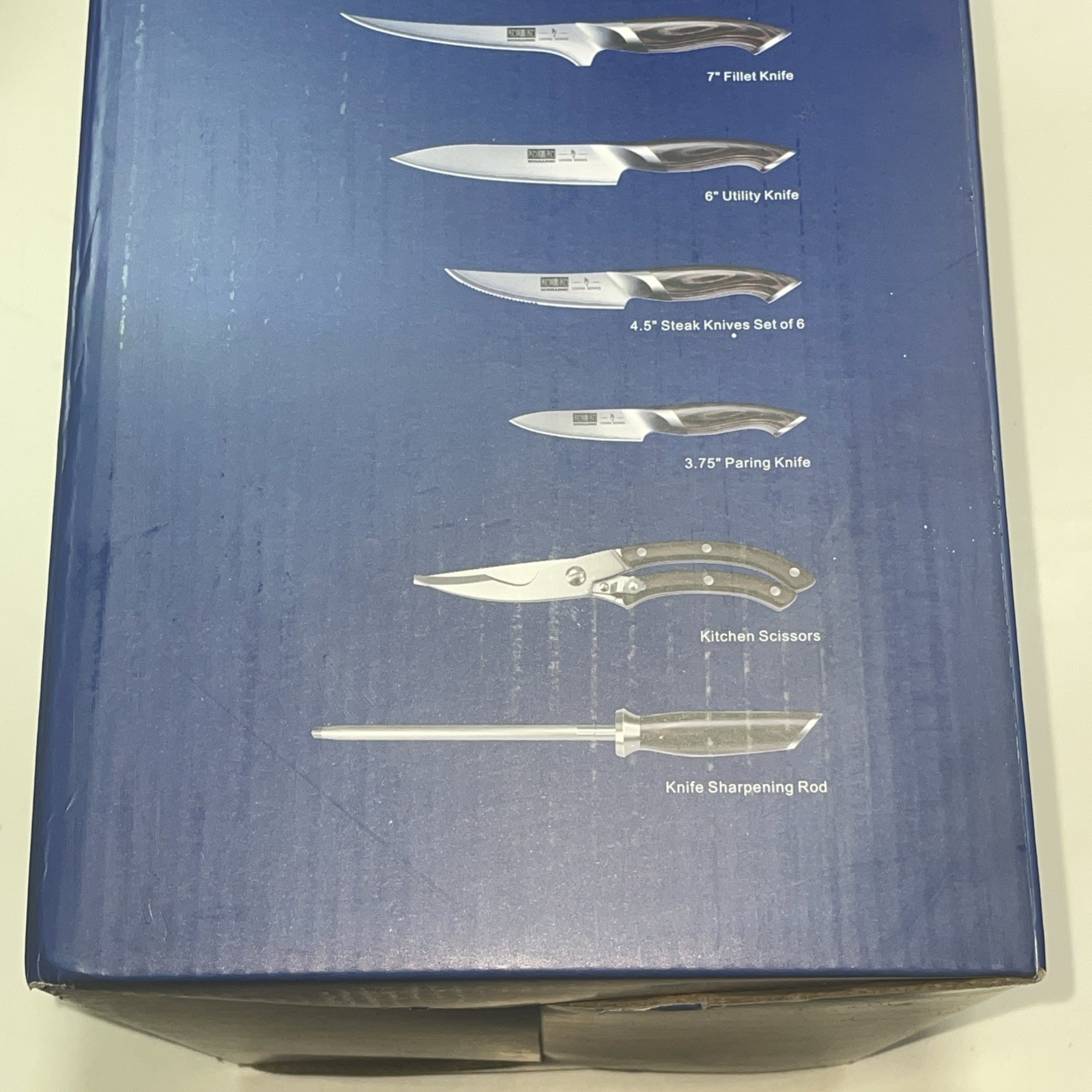 HOSHANHO 16-Piece Kitchen Knife Set Japanese Super Steel Knife Set New In Box
