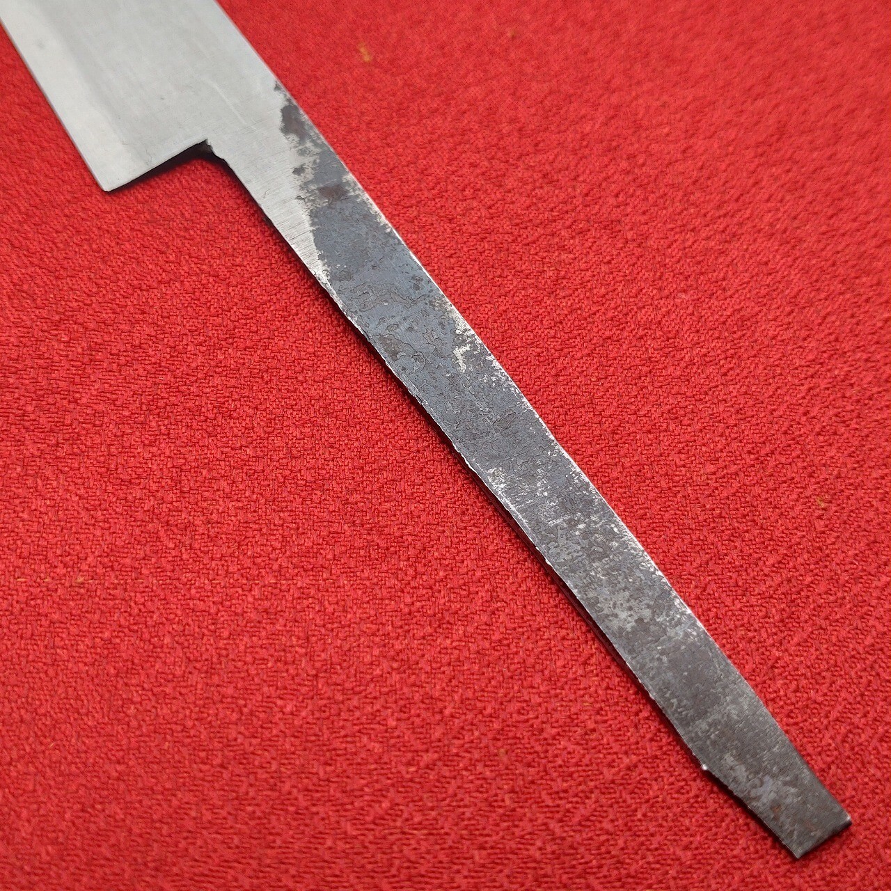 Japanese Sushi knife Kitchen knife Double-edged No Handle Unused
