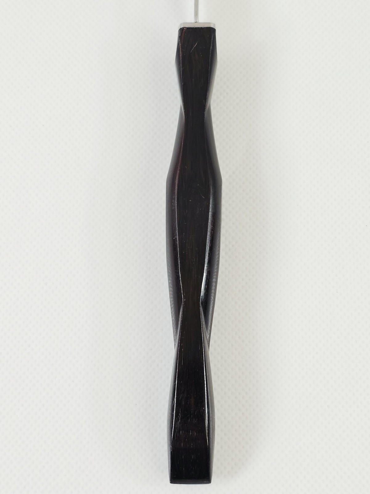 Cutco 1758 / 1759 USA Made Brown Swirl Steak Table Knife 3.5″ Chrome MCM Accent