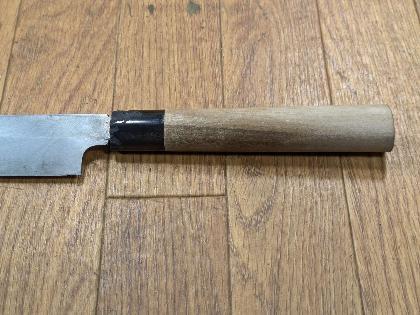 DAMAGED Japanese Chef’s Kitchen Knife Yanagiba Vintage LONG JPN 290/450mm KH464
